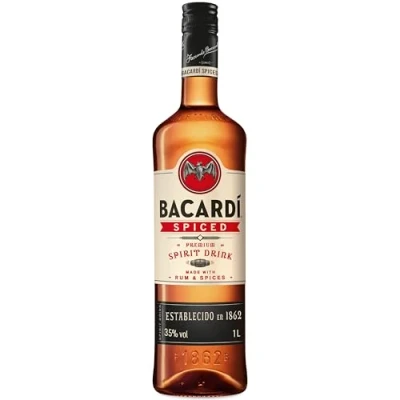 Abbildung von BACARDÍ Spiced, Premium Spirituose aus fassgereiftem Rum, veredelt mit natürlichen Aromen und Gewürzen, 35% Vol., 100 cl/1 l