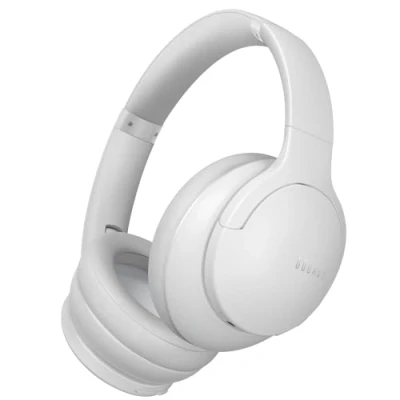 Abbildung von DOQAUS Kopfhörer Kabellos Bluetooth [Bis zu 90 Std] Over Ear mit 3 EQ Modi, HiFi Stereo, Eingebautes Mikrofon, Faltbares Wireless Headphones für Handys/iPad/Laptops/PC Hellgrau