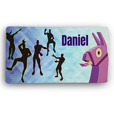 Abbildung von Schreibtischunterlage Papier. Custom Mousepad. Gaming Mauspad. Schreibtischunterlage. 600 * 350 2mm. Unterseite aus rutschfestem Gummi. FORTNITE