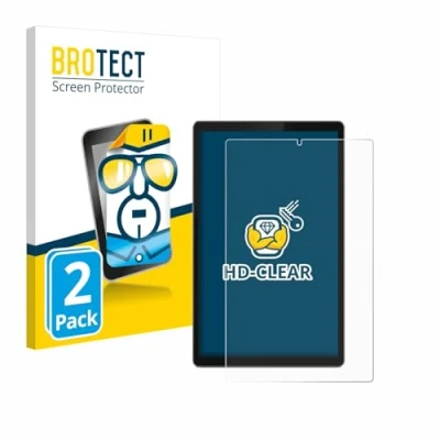 Abbildung von BROTECT (2 Stück Schutzfolie für Lenovo Tab TB X306F Displayschutz Folie Ultra Klar