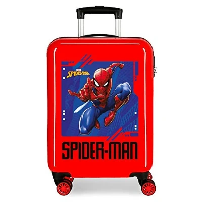 Abbildung von Marvel Spiderman Street Kabinenkoffer Rot 37x55x20 cms Hartschalen ABS Kombinationsschloss 34L 2,6Kgs 4 Doppelräder Handgepäck