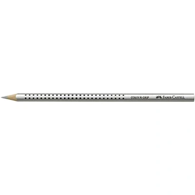 Abbildung von 12 x Faber Castell Farbstift Colour Grip silber