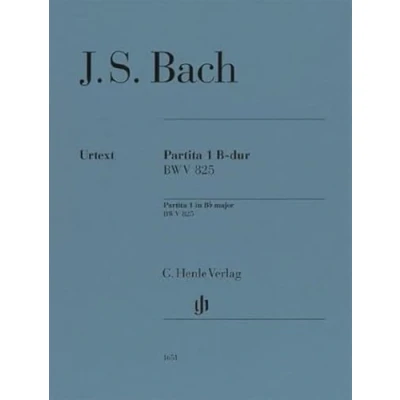 Abbildung von Partita Nr. 1 B dur BWV 825; Klavier zu zwei Händen: Besetzung: Händen (G. Henle Urtext Ausgabe)