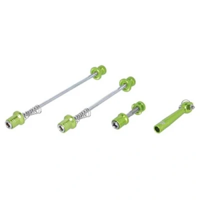 Abbildung von XLC Schnellspannset QR L08 limegreen. diebstahlgesichert