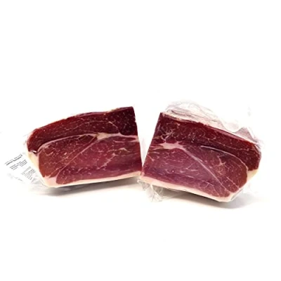 Abbildung von Serrano Schinken RESERVA +14 Monate 2x500g am Stück luftgetrocknet, Jamon Spanien