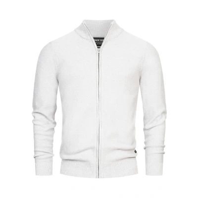 Abbildung von Indicode Jeans Inwestmoon Strickjacke, Herren, Größe: Small, Lt grey mix