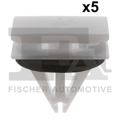 Abbildung von FA1 13 40026.5 Clip, Zier /Schutzleiste weiß OPEL: Mokka / X, Crossland FORD: FIESTA 6, KUGA 2