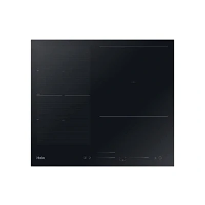 Abbildung von Haier SERIE 4 HAFRSJ63MC Induktionskochfeld/Multi Slider Bedienung und Wi Fi Funktion (hOn App) / 3 Kochzonen inkl. Flex Varycook Zone/Rahmenloses Design/Schwarzes Glas