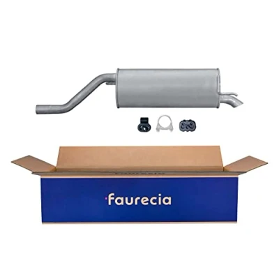 Abbildung von HELLA 8LD 366 032 801 Endschalldämpfer hinten mit Anbauteilen PEUGEOT: 207 Schrägheck, SW, CC