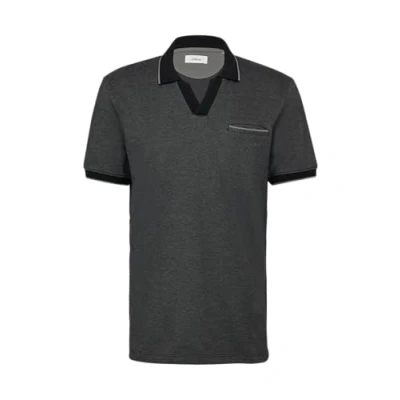 Abbildung von s.Oliver AUS Bicolour Poloshirt, Herren, Größe: 3XL, Grau meliert