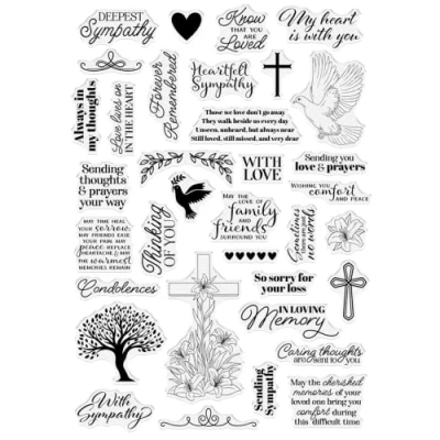 Abbildung von CC Clearstamp Set With Sympathy