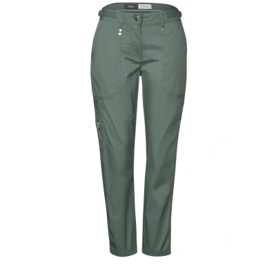 Abbildung von Cecil Stoffhose, Damen, Größe: 34x26, Grün
