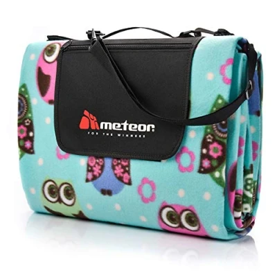 Abbildung von meteor Extra Large 200 x 220 XXL Picknickdecke Outdoor stranddecke wasserdichte sanddichte tolle Picknick Matte Fleece Draussen Decken groß Camping Decke Thermo isoliert