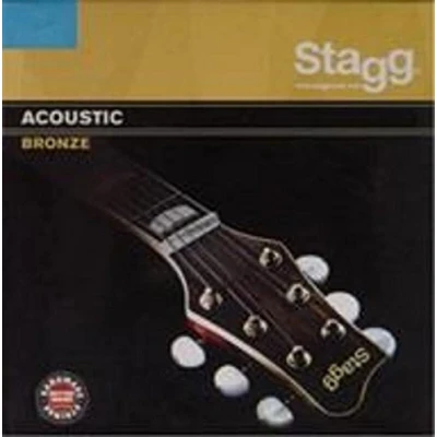 Abbildung von Stagg AC 1254 BR 6 String Acoustic Gitarrensaiten Set