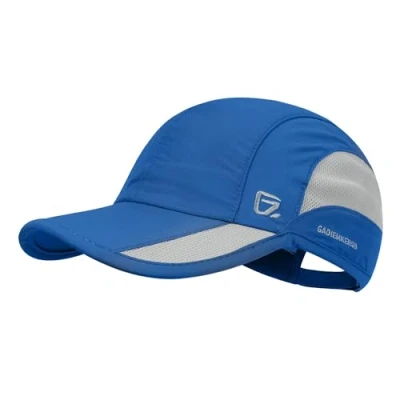 Abbildung von GADIEMKENSD Quick Dry Sports Hat Lightweight Breathable Soft Outdoor Running Cap Baseball Caps for Men (Blue)