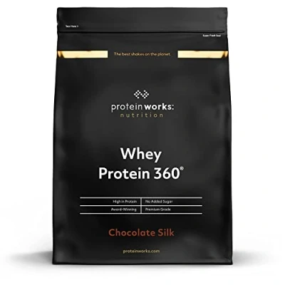 Abbildung von Protein Works Whey 360 Mit zusätzlichen Vitaminen Proteinpulver Eiweißpulver 20 Servings Chocolate Silk 600g