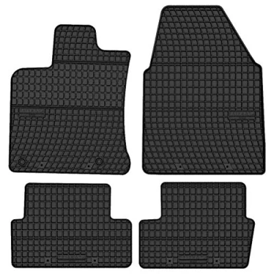 Abbildung von Prismat Gummimatten Gummi Fußmatten Satz für Nissan Qashqai J10 / +2 (2006 2013) Passgenau