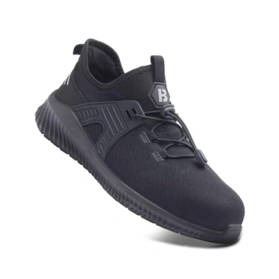 Abbildung von Blackrock Drift Sicherheitsschuhe für Herren und Damen, Arbeitsschuhe mit Stahlkappe, leichte Verbundwerkstoffe, Zwischensohle, Arbeitsstiefel, Arbeitsschuhe, Sicherheitsschuhe, Schwarz,