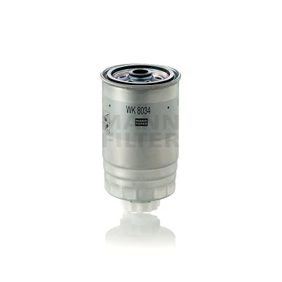 Abbildung von MANN FILTER WK 8034 Kraftstofffilter Anschraubfilter JEEP: WRANGLER 3, Cherokee IV, DODGE: Nitro SUV