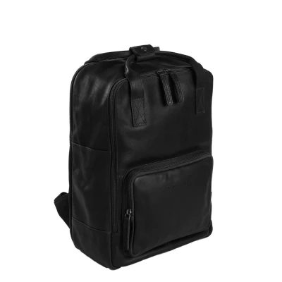 Abbildung von The Chesterfield Brand Lederrucksack Schwarz Belford