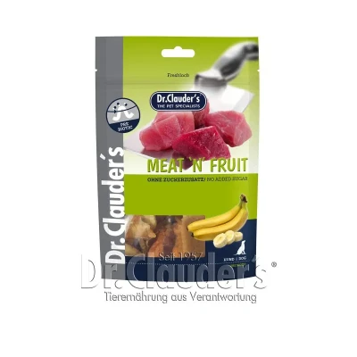 Abbildung von Dr.Clauder‘s Meat`n Fruit Banane &amp; Hühnchen Snack 80g