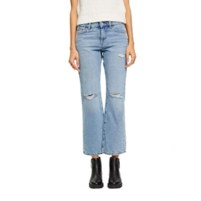Abbildung von edc by ESPRIT Damen 092cc1b308 Jeans, 902/Blue Medium Wash, 33W / 32L EU