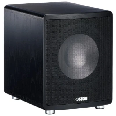 Abbildung von Canton Ergo AS 650.2 SC Aktives Bassreflex Subwoofersystem (200/350 Watt, Digitalendstufe) schwarz Stück