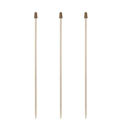 Abbildung von Windhager Gartenfigur, (Set, 3 St.), Rosenkugelstäbe aus Holz mit Korkaufsatz