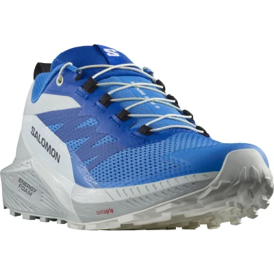 Abbildung von Salomon Sense RIDE 5 Laufschuh Trail, Herren, Größe: 42, Ibiza blue/lapis blue/white Schuhe