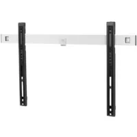 Abbildung von One For All TV Wandhalterung Fernseher Halterung Curved 4K OLED QLED LED Flachbildfernseher 32 bis 84 Zoll VESA 200x200 600x400 max. 80 kg Schwarz Weiß WM6611