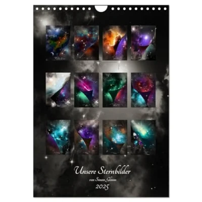 Abbildung von Unsere Sternbilder (Wandkalender 2025 DIN A4 hoch), CALVENDO Monatskalender