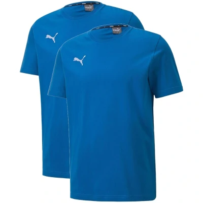 Abbildung von T Shirt Puma Teamgoal 23 Casuals 2 pack. Blau. Herren