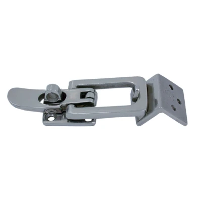 Abbildung von Überfallscharnier abschließbar 85 x 28 mm Edelstahl 316 (A4)