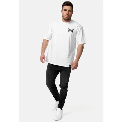 Abbildung von Tapout Creekside Tshirt print, Herren, Größe: Large, White black