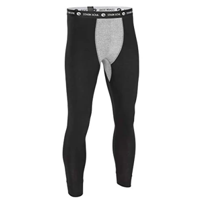 Abbildung von Stark Soul® Lange Unterhose Long John mit weichem Web Gummibund Logo Webbund