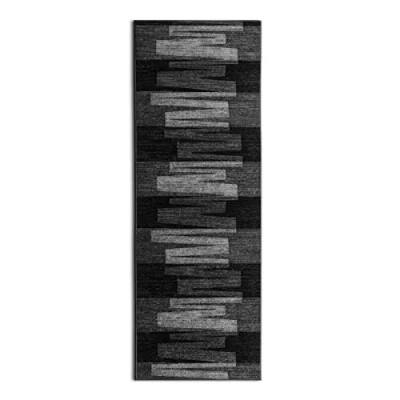 Abbildung von Floordirekt Läufer Teppich Brücke Teppichläufer Veneto (Anthrazit, 67 x 700 cm)