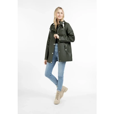 Abbildung von ICEBOUND Regenjacke Damen Dunkeloliv