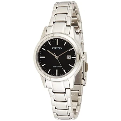 Abbildung von CITIZEN Damen Analog Quarz Uhr mit Edelstahl Armband FE1081 59E