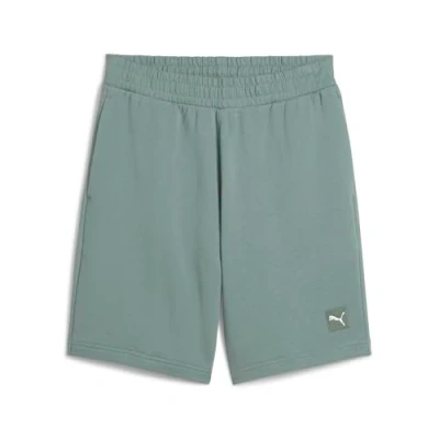 Abbildung von PUMA Herren ESS Elevated Shorts 9&quot; TR Gestrickte Shorts, Green Moon,