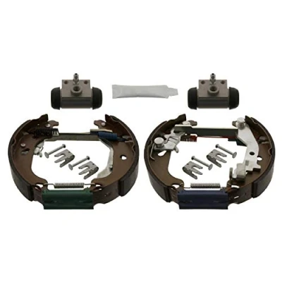 Abbildung von FEBI BILSTEIN 38745 Bremsensatz, Trommelbremse Hinterachse mit Zubehör, Radbremszylinder, Anbaumaterial FIAT: Punto II Schrägheck