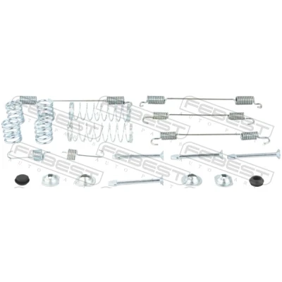 Abbildung von Zubehörsatz, Feststellbremsbacken FEBEST 0204 D10R KIT