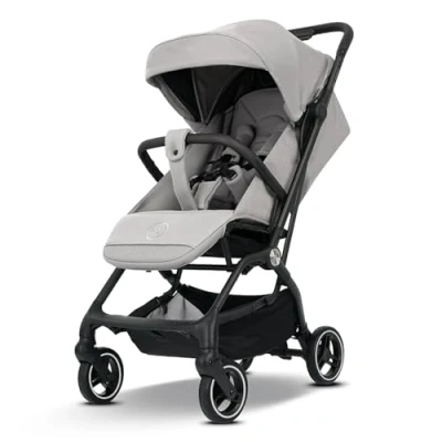 Abbildung von my junior Kinder Buggy junior® PICO² Stone Grey, bis 22kg, Einhand AutoFold, Getränkehalter, Transporttasche