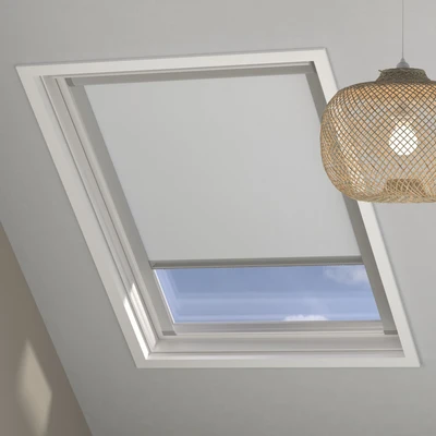 Abbildung von my home Dachfensterrollo &quot;Sky Rollo&quot;, verdunkelnd, energiesparend, mit Bohren, in Führungsschienen, Dachfenster Rollo Kassette und Seitenprofilen