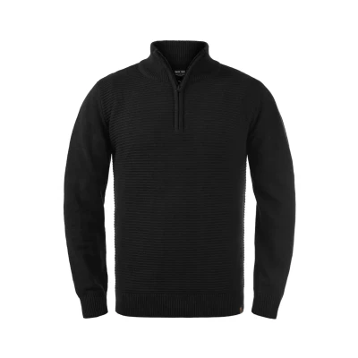 Abbildung von Indicode Jeans Idrichard Strickpullover, Herren, Größe: Medium, Black