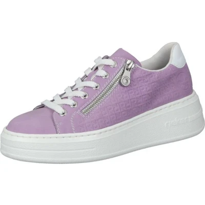 Abbildung von Rieker Damen Plateau Sneaker flieder