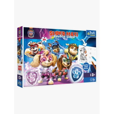 Abbildung von Trefl Primo Paw Patrol The Mighty Movie Super Maxi Puzzle 24 Teile