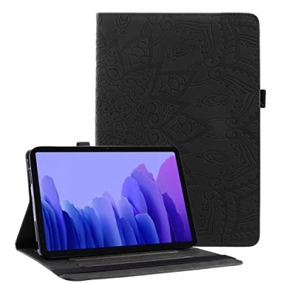 Abbildung von Succtop Hülle für Galaxy Tab A7 10,4 Zoll 2020, Folio Flip PU Leder Schutzhülle Stifthalter Stand Wallet Cover Case Tablet Samsung T500/T505/T507, Schwarz