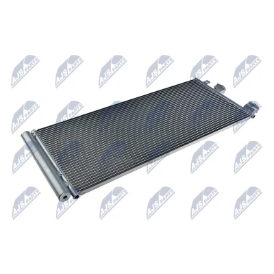 Abbildung von NTY CCS PL 045 Klimakondensator mit Trockner Aluminium R 134a OPEL: Adam, Corsa E Schrägheck