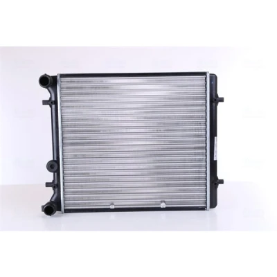 Abbildung von NISSENS 641011 Kühler, Motorkühlung Aluminium 430 415 23 Kühlrippen mechanisch gefügt VOLKSWAGEN: Golf 4 Schrägheck, Variant, Bora Limousine