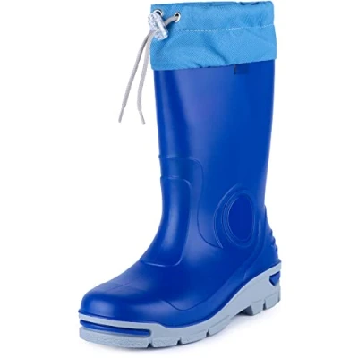 Abbildung von Ladeheid lange Regenschuhe LARB014 Gummistiefel Kinder mit Stulpe zum Festziehen